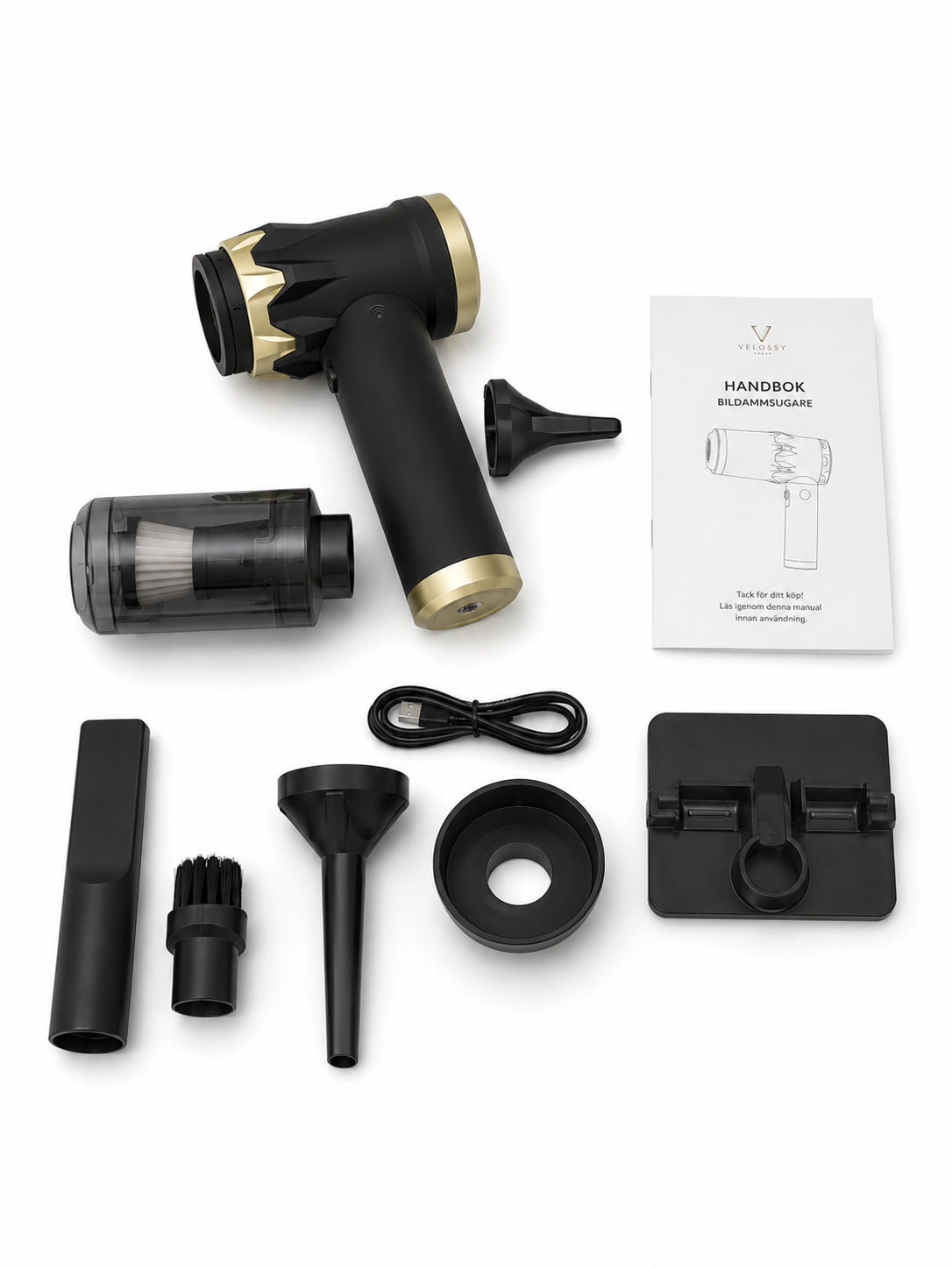 Velossy™ - Trådlös Handdammsugare